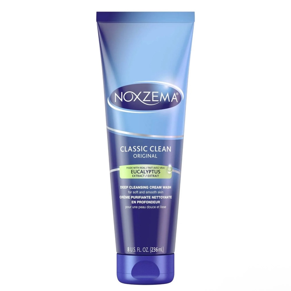 Noxzema Classic Clean Original Deep Cleansing Cream Wash Eucalyptus 8oz